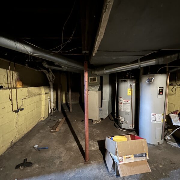 Basement image with tanks and pipes